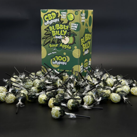 Льодяник CBD Sour Apple